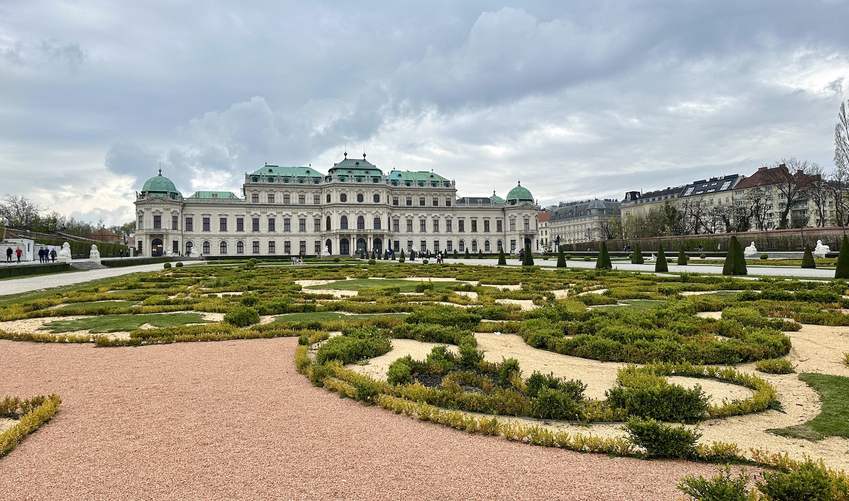 Contemporary Art in the Belvedere300, Belvedere Gardens in Vienna Austria - Erika Brown Tour Guide