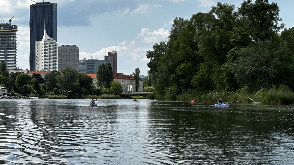 Boating Vienna - Erika Brown Tour Guide