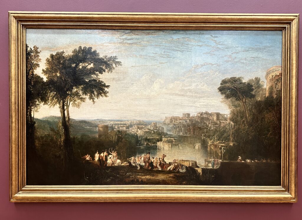 JMW Turner 1755-1851 "Dido and Aeneas" at the Tate Britain - Erika Brown Tour Guide