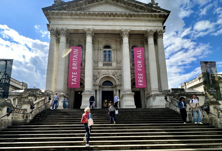 JMW Turner paintings at the Tate Britain in London